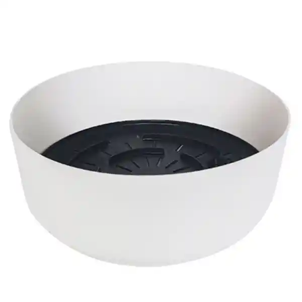 Marres Matera Gracia Low Plástica Blanco 11 x 23.5 cm