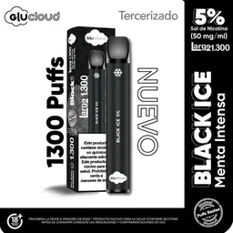 Glucloud Vape Black Ice Large / 1300 Puffs