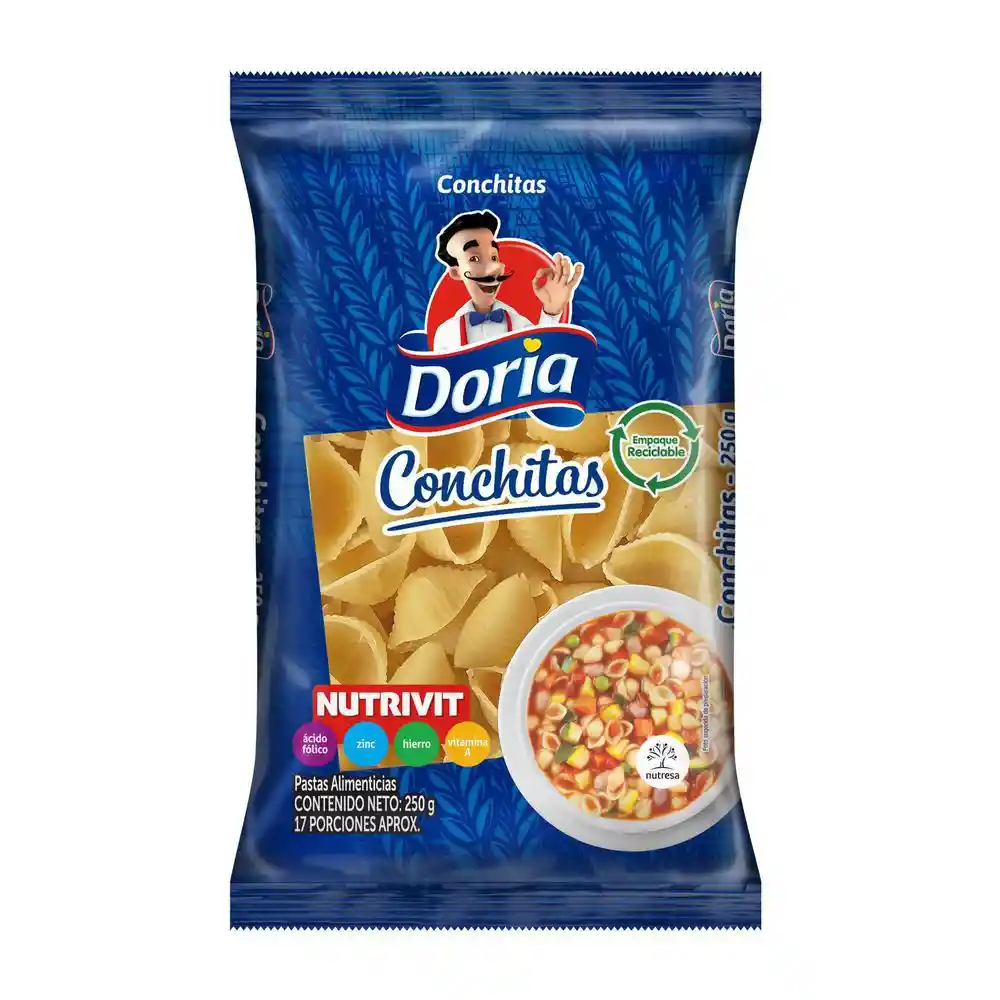 Doria Pasta Conchitas Nutrivit