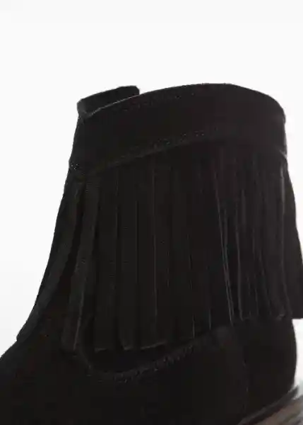 Botines Dakota Negro Talla 33 Niña Mango