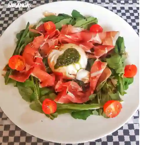 Burrata y Prosciutto