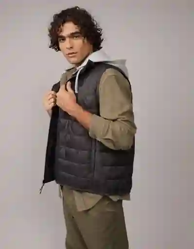 Chaqueta Hombre Negro Talla X-LARGE 1758001 American Eagle