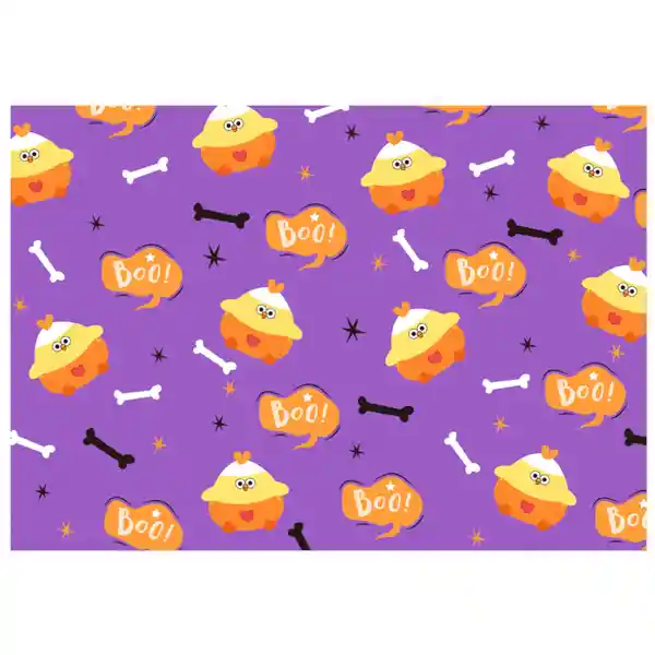 Papel de Regalo Serie Dundun Halloween Miniso