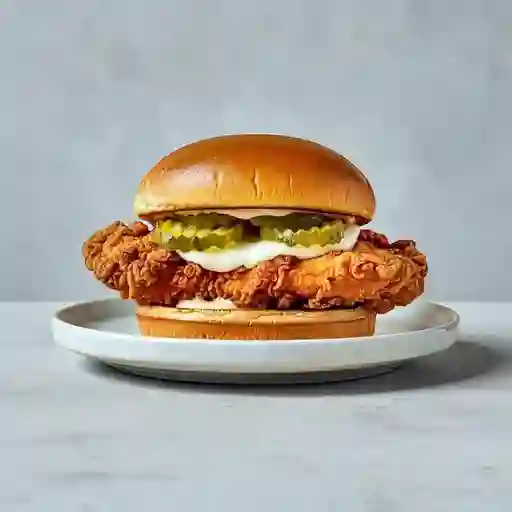 Sandwich De Pollo Apanado