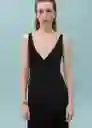 Vestido Vbbolton Negro Talla M Mujer Mango