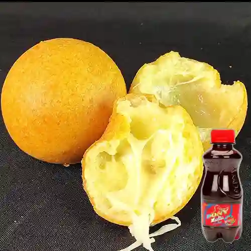 Combo Buñuelo Mozarella Med + Pony Malta 250 ml