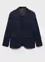 Blazer Americana Verner Navy Talla 50 Hombre Mango