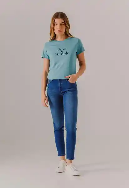 Jean Skinny Tiro Alto Mujer Medio Talla 14 Arkitect
