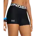 Under Armour Short Authentics Mujer Negro SM 1383629-001