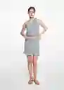 Top Sirenat Verde Pastel Talla 21 Niñas Mango