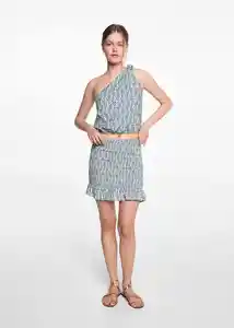 Top Sirenat Verde Pastel Talla 21 Niñas Mango