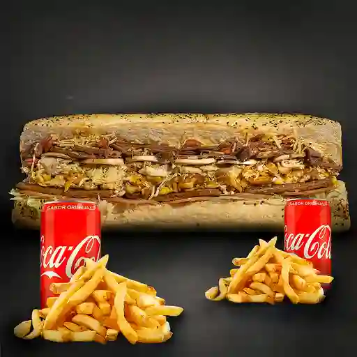 Promo Sándwich Monstruo 30 Cm