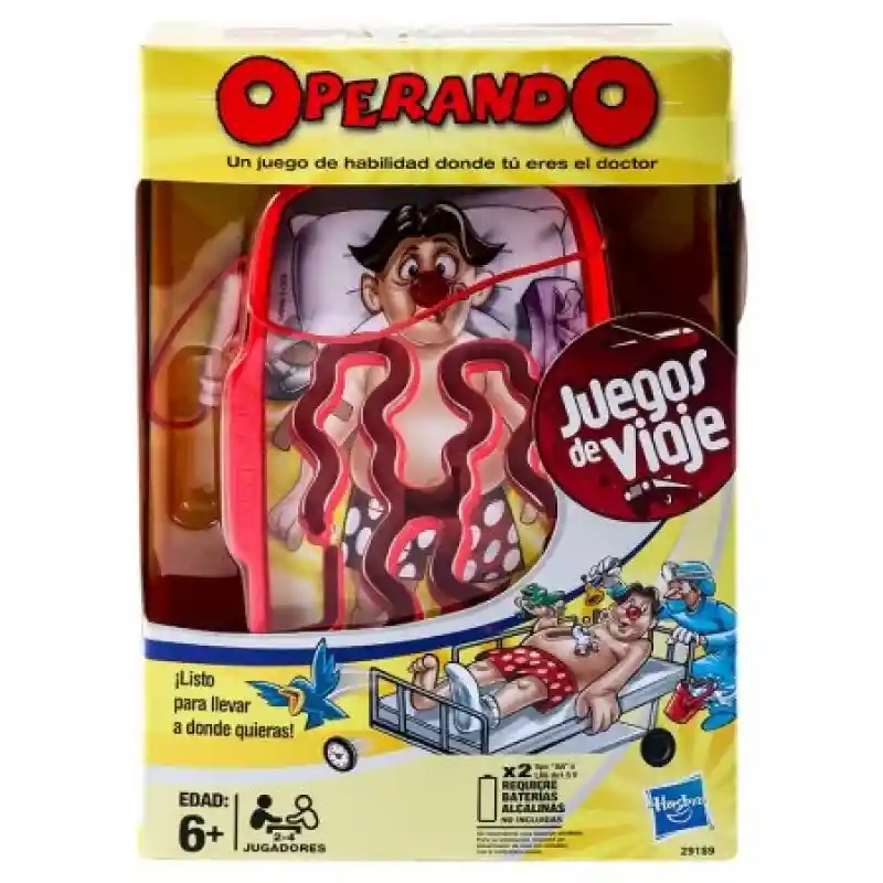 Juego Operando Hasbro Sku 192596. Sku 630509587827