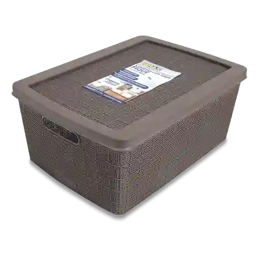 Rimax Canasta Fique Mocca 13.5 L