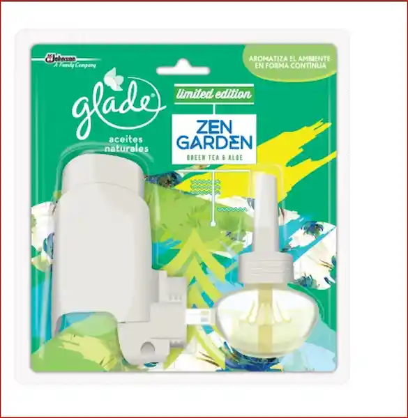 Glade Aceites Zen Garden Ambientador Electrico