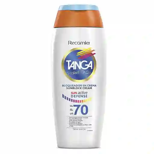 Tanga Bloqueador Solar Sun Active Defense SPF 70