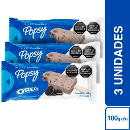 3 x Paleta Popsy Oreo
