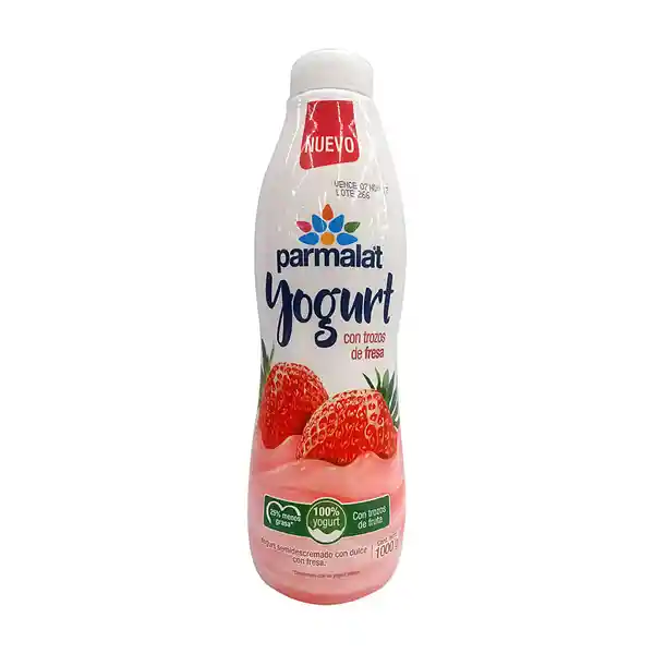 Yogurt Semidescremado Parmalat Fresa