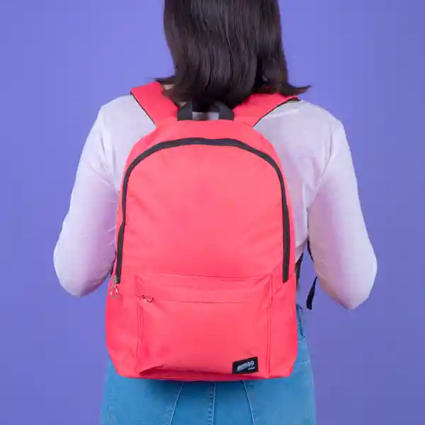 Mochila Básica Rojo Miniso