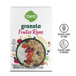 Taeq Granola Frutos Rojos