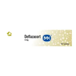 Deflazacort Mk 6 Mg 10 Tabletas M 7343