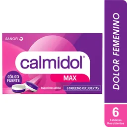 Calmidol Max Caja X 6 Compuestos Recubiertos