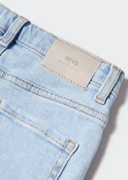 Short Chipb Tejano Claro Talla 71 Niñas Mango