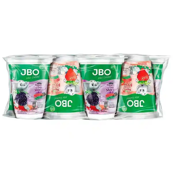 Yogurt Jbo Surtidox150g C-u