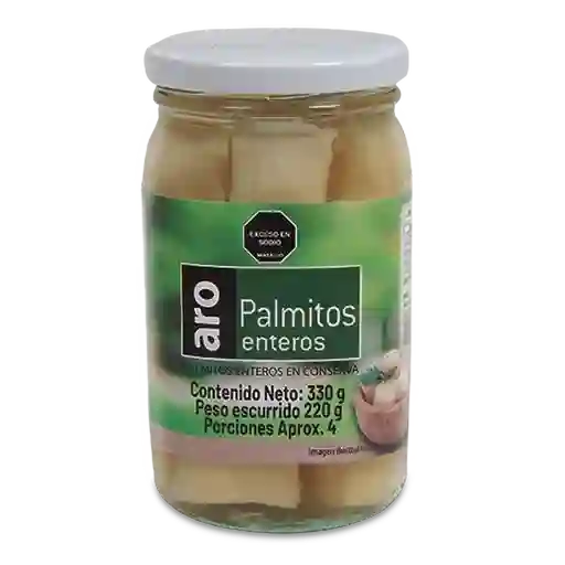 Palmito Enteros en Conserva Aro