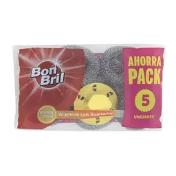 Bon Bril Esponja Alambre Con Sujetador