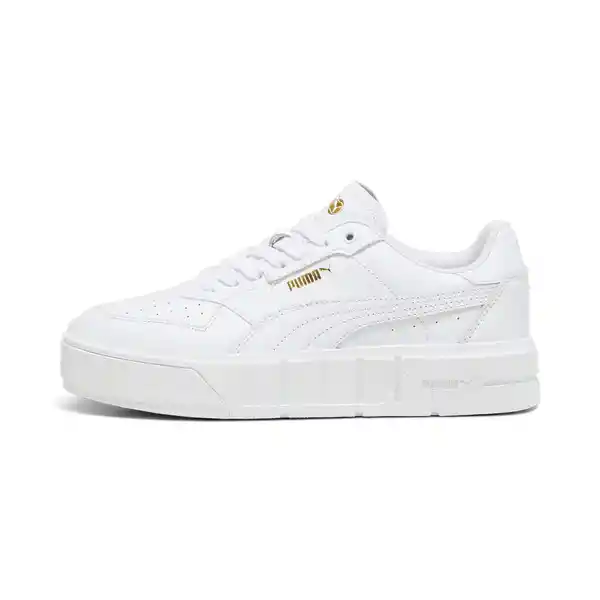 Puma Zapatos Cali Court Lth Wns Para Mujer Blanco Talla 8.5