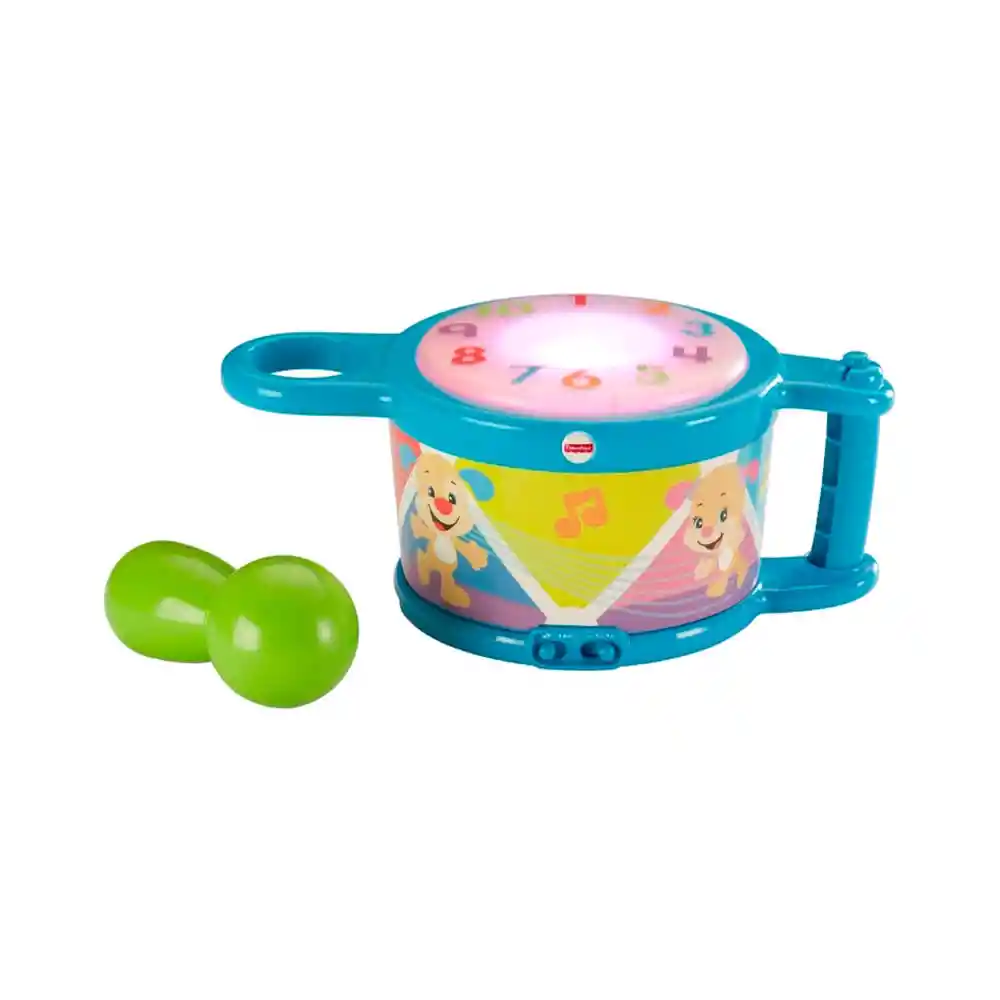  Fisher Price  Rie Y Aprende Tambor Canta Conmigo 