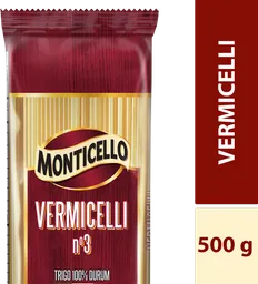 Monticello Pasta Vermicelli N° 3