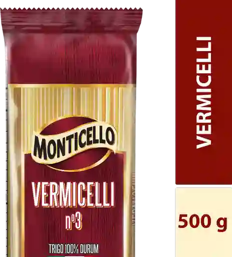 Monticello Pasta Vermicelli N° 3