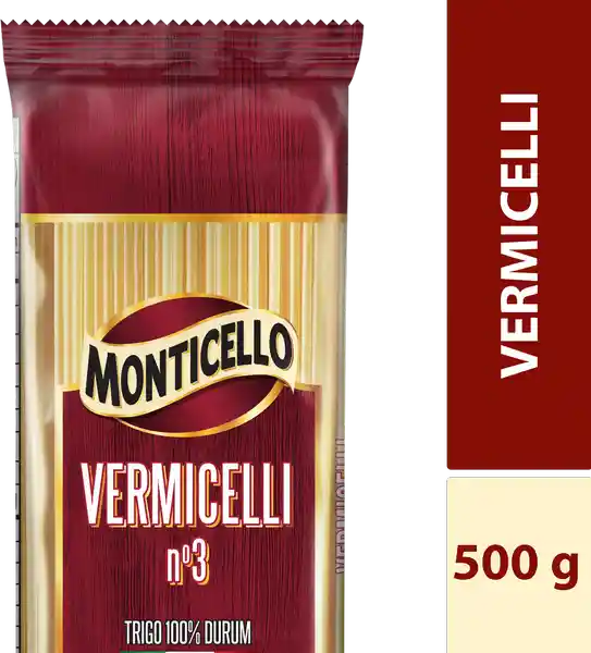 Monticello Pasta Vermicelli N° 3