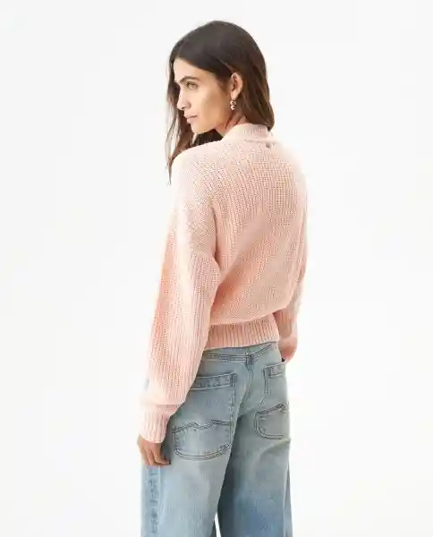 Cárdigan Dazzling Femenino Rosa Pastel Claro Talla M Chevignon