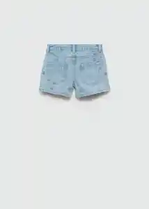 Short Estrella Tejano Medio Talla 12 Niñas Mango