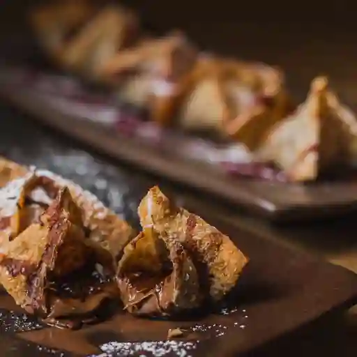 Wontons de Nutella 5 Unidades