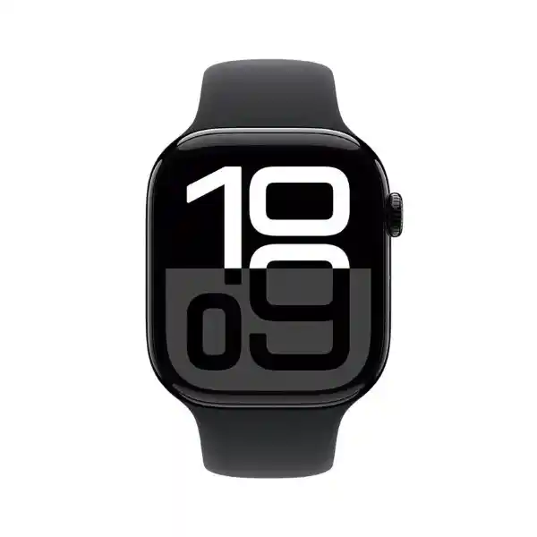 Apple Watch Series 10 Gps Jet Black Aluminium With Black 46 mm