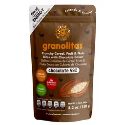 Granolitas Chocolate 59% cacao