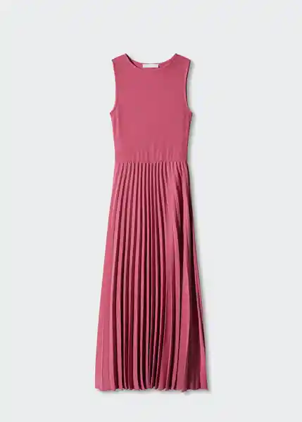 Vestido Caldera-A Rosa Talla M Mujer Mango