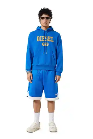 Diesel Buzo Hombre Adulto Azul Talla M S-GINN-HOOD-K25