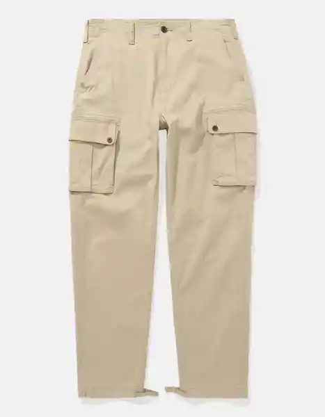 Pantalón Hombre Beige Talla 34 x 32 5034281 American Eagle