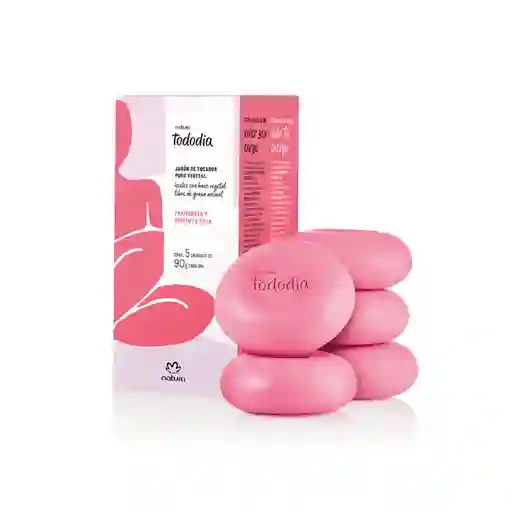 Jabón en Barra Frambuesa y Pimienta Rosa Tododia