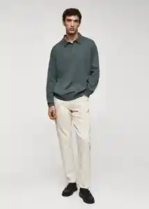 Camiseta Polo Tens Musgo Talla XXL Hombre Mango