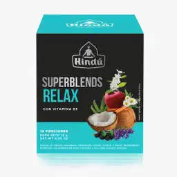 Hindú Aromática Superblend Relax con Frutas Deshidratadas