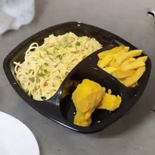 Menú Pasta Pollo - Alitas