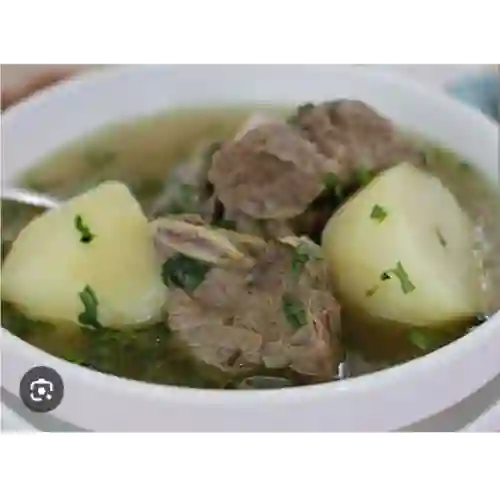 Desayuno con Caldo Costilla