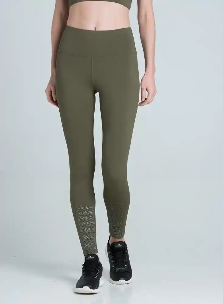 Legging Largo Para Dama Xxl - Verde Mil