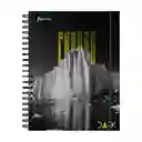 Kiut Cuaderno Tapa Dura Deep Dark Grande 7 Materias Argollado